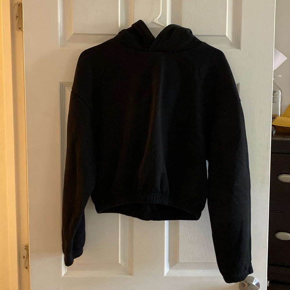 NWOT Zara cropped hoodie